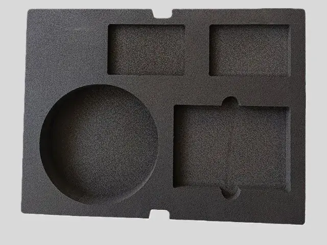 Cosmetic packaging liner foam