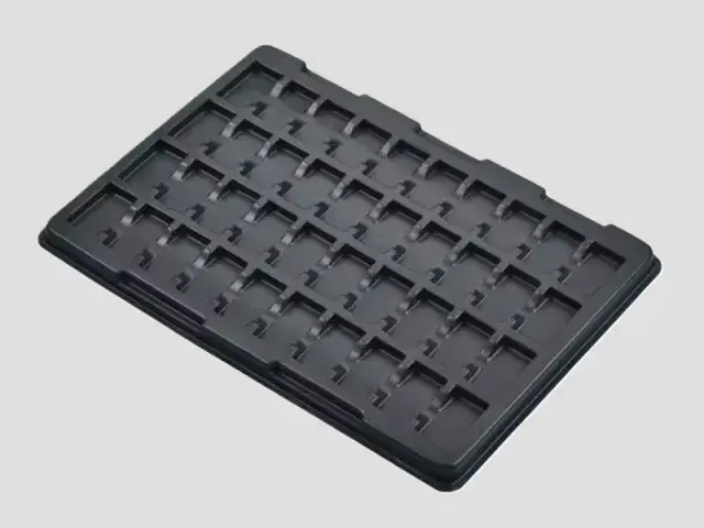 Anti-static blister trays