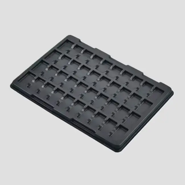 Anti-static blister trays